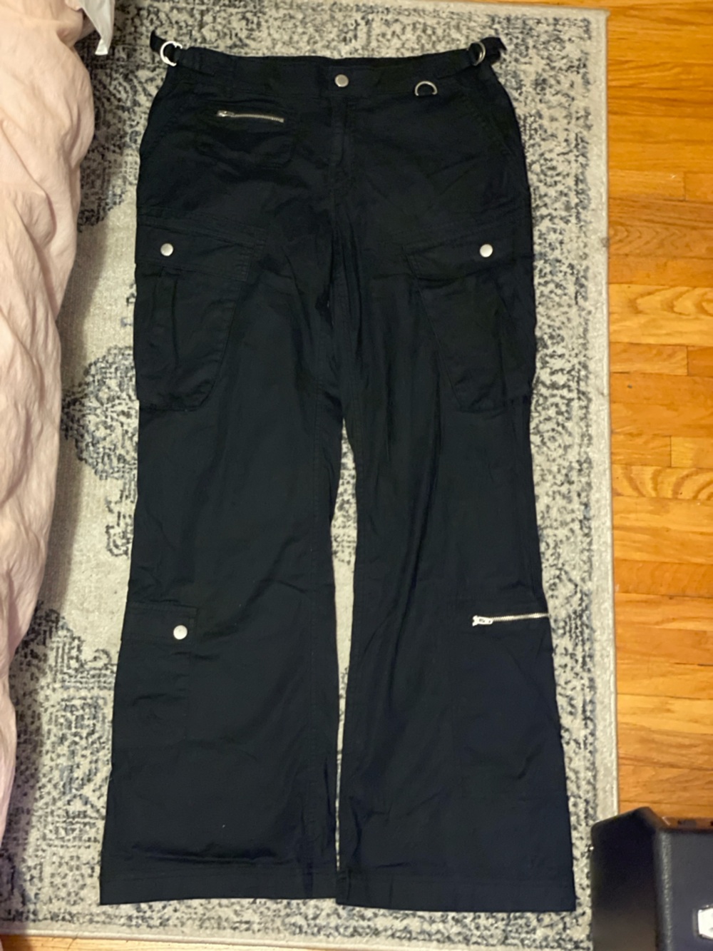 Black BDG flared Cargo pants